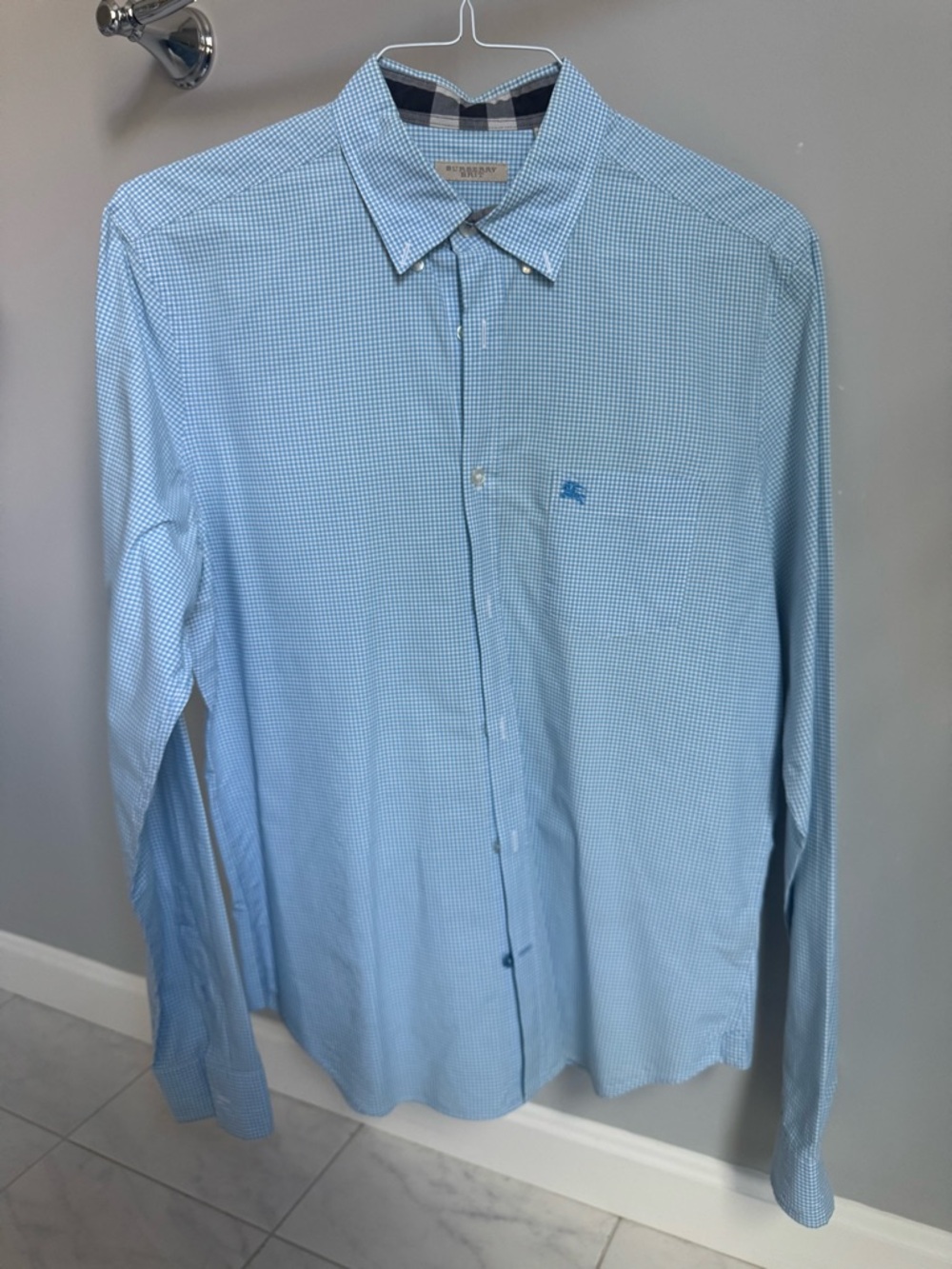 Burberry Brit Gingham Check Button-Down Shirt